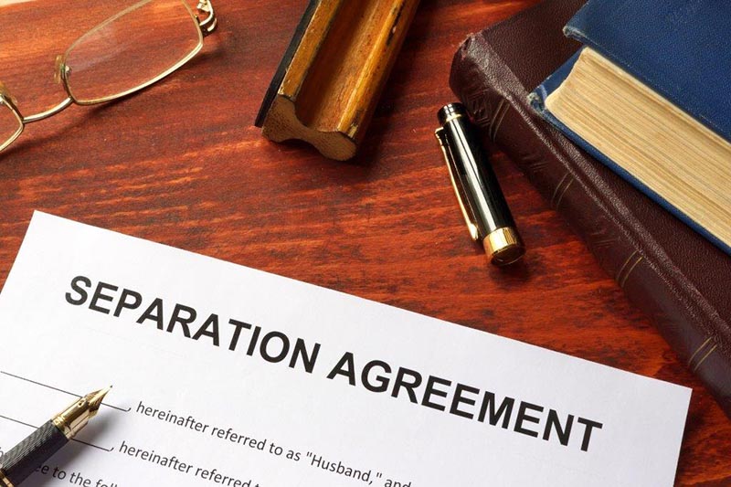 Separation Settlement Calculated