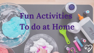 what are fun activities to do at home?